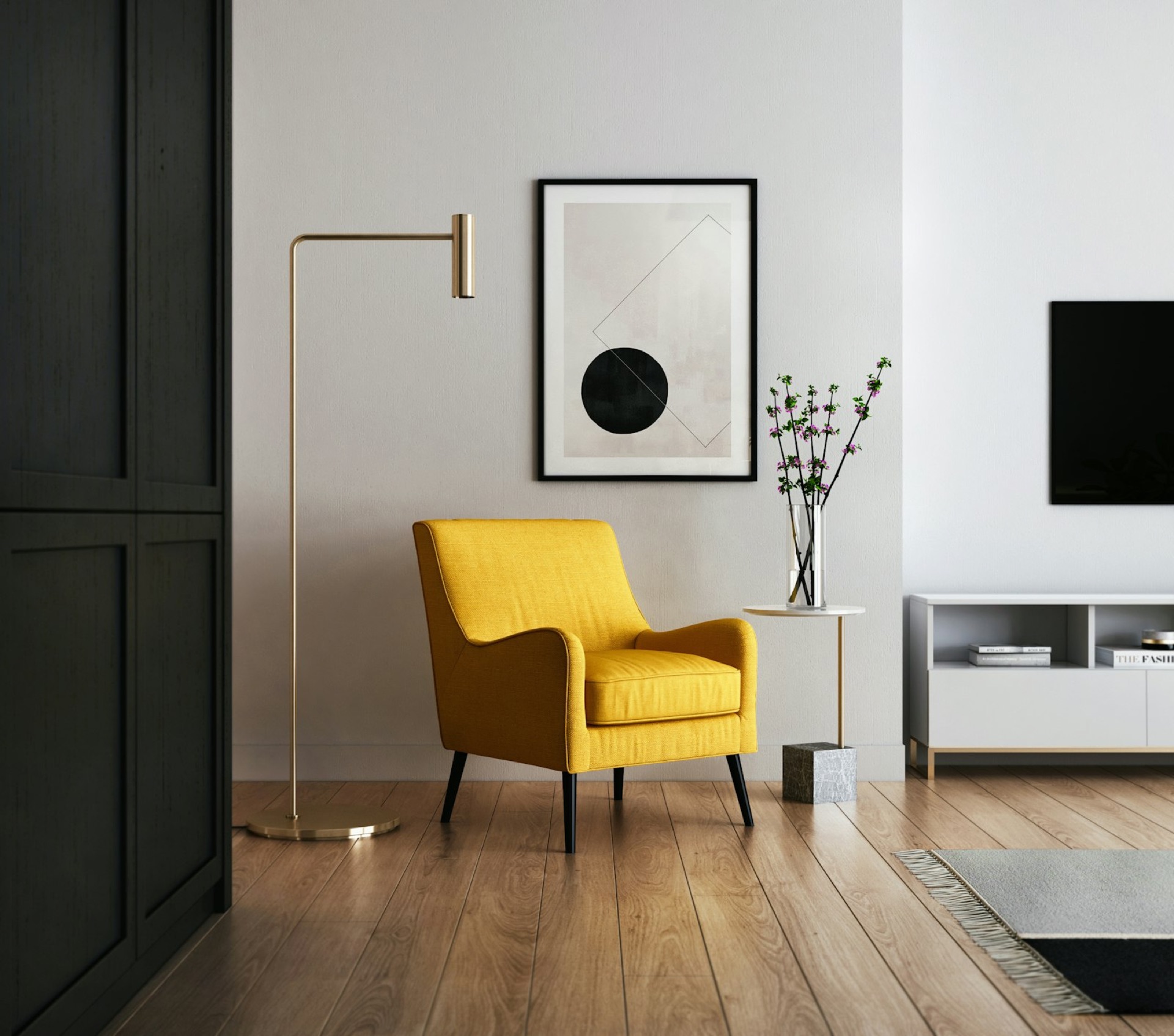 Beautifully finished living space